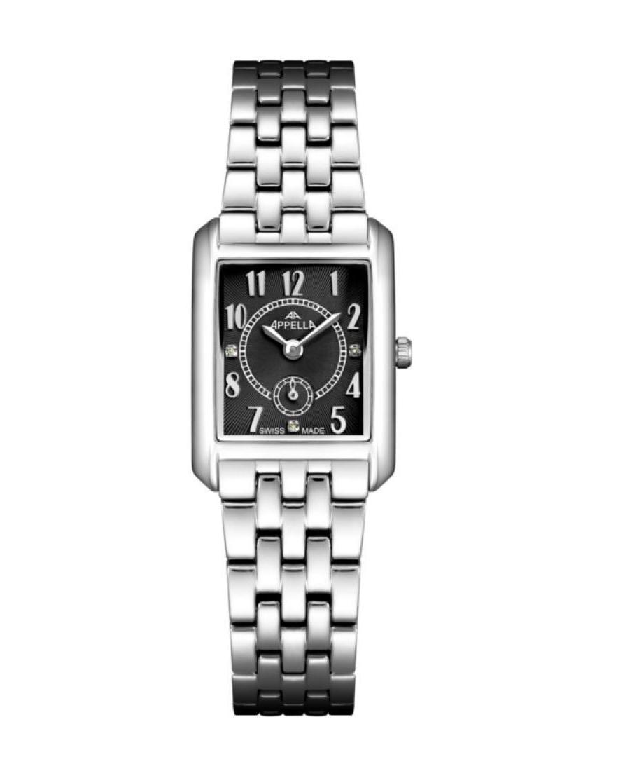 Kobiety Classic Analog Szwajcar kwarcowy Zegarek APPELLA Czarny Wybierz L50029.5126DQ
