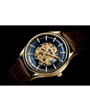 Mężczyźni Classic Analog Szwajcar automatyczny Zegarek ADRIATICA Niebieska Wybierz 43mm A2804.1B15AS image 5