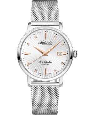 Women Fashion Swiss Quartz Analog Watch ATLANTIC 29355.41.27R
