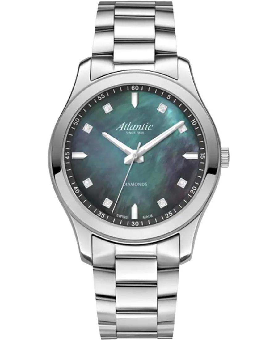 Женские Fashion Швейцарские Наручные Часы ATLANTIC 20335.41.07BK