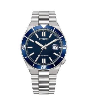 Men Classic Japan Automatic Analog Watch CITIZEN NJ0230-59L Blue Dial 40mm