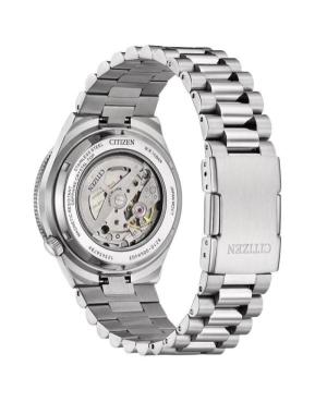 Mężczyźni klasyczny Japonia automatyczny analogowe Zegarek CITIZEN NJ0230-59L Niebieska Wybierz 40mm image 9