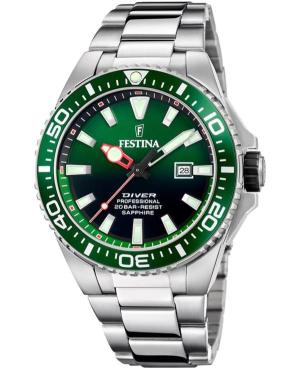 Vyriškas Kvarcinis Rodyklinis Watch FESTINA F20663/2 Žalia Dial