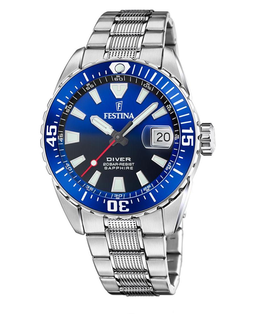 Vyriškas Kvarcinis Rodyklinis Watch FESTINA F20669/1
