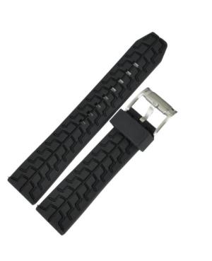 ACTIVE ACT.SL.JD051.01.22.W strap Silicone Black 22 mm