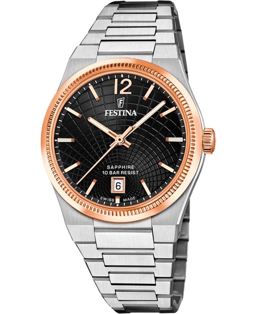 Men Fashion Quartz Analog Watch FESTINA F20066/4