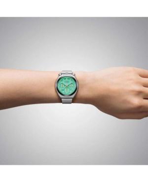 Men Classic Japan Quartz Analog Watch Chronograph CITIZEN AN3660-73X Green Dial 38mm image 1