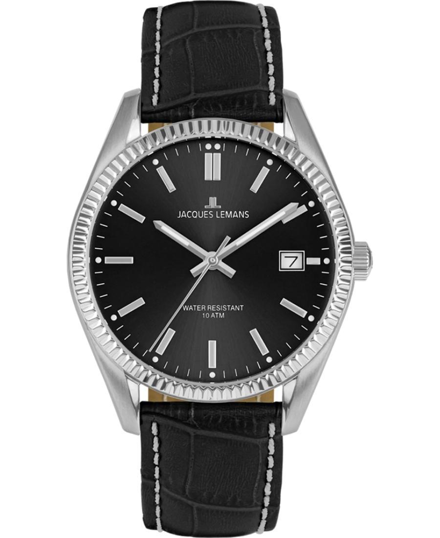 Men Quartz Analog Watch JACQUES LEMANS 50-3P
