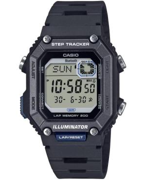 Vyriškas Sportinis Japoniškas Kvarcinis Digital Watch Timer CASIO WS-B1000-1AVEF Silver color Dial