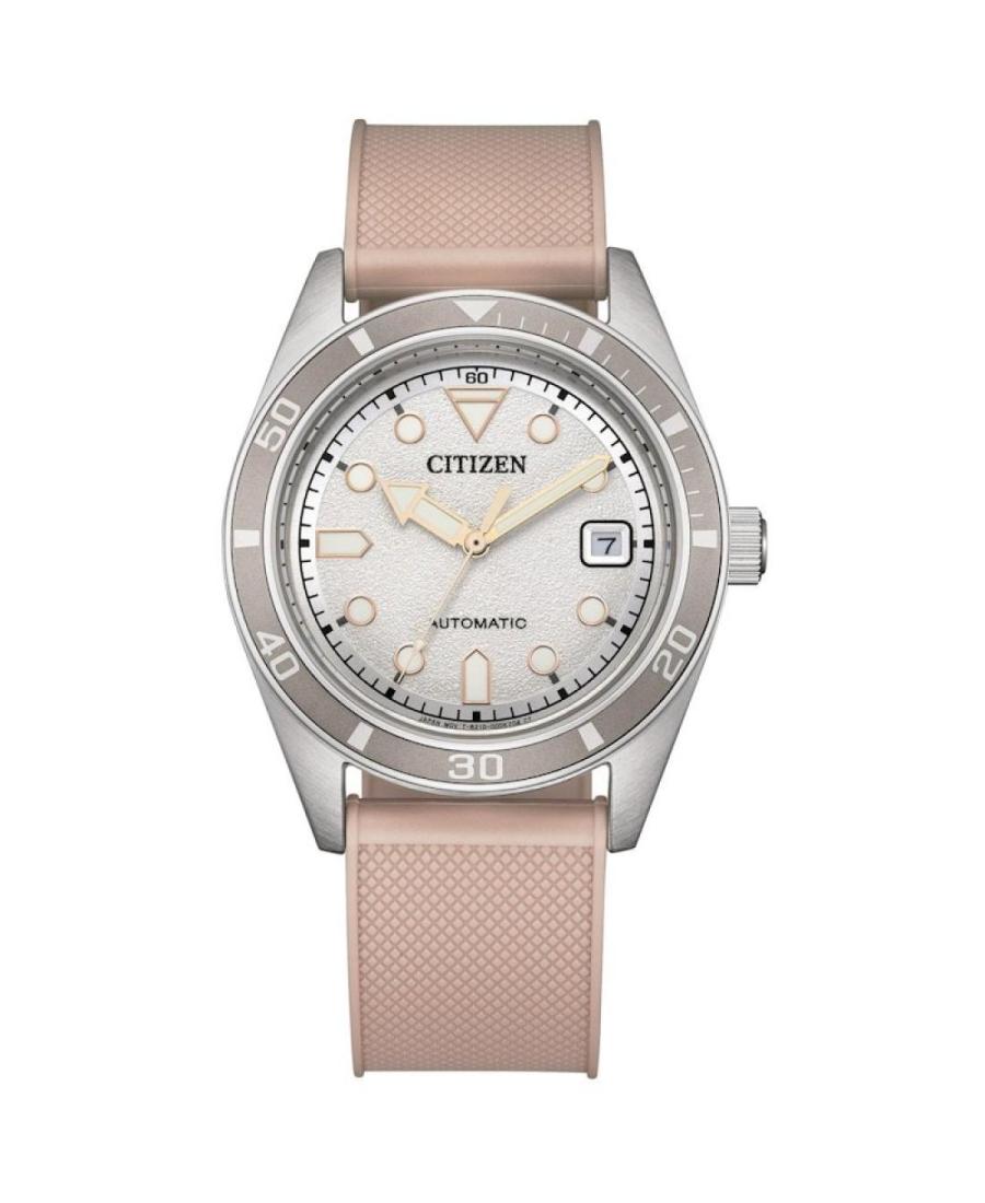 Men Classic Japan Automatic Analog Watch CITIZEN NJ0229-07A Silver Dial 38.5mm