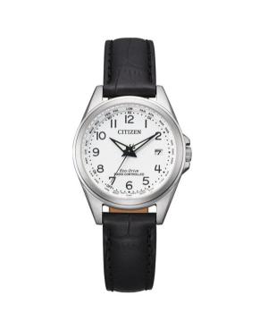 Women Klasické Japan Eco-Drive Analog Watch CITIZEN EC1180-14A Bílá Dial 29mm