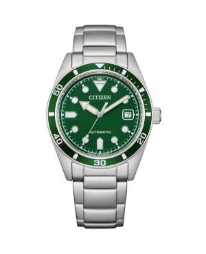 Men Klassisch Japan Automatic Analog Watch CITIZEN NJ0220-52X Grün Dial 38.5mm