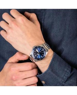 Mężczyźni Diver Japonia automatyczny analogowe Zegarek ORIENT FAA02002D9 Niebieska Wybierz 41.5mm image 4