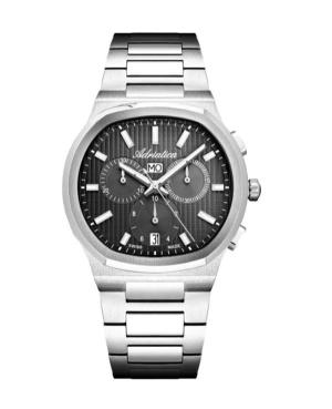 Mężczyźni Classic Analog Szwajcar Zegarek Chronograf ADRIATICA Czarny Wybierz A8349.5116CH