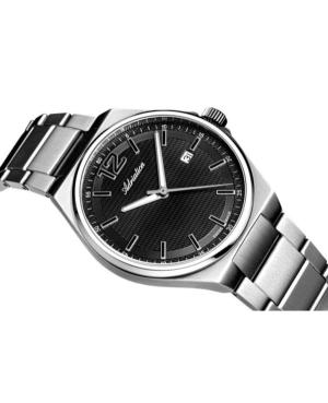 Men Classic Analog Swiss Quartz Watch ADRIATICA Černá Dial 40mm A8346.4154Q image 3