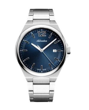 Men Classic Analog Swiss Quartz Watch ADRIATICA Modrá Dial 40mm A8346.4155Q
