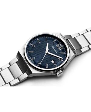 Men Classic Analog Swiss Quartz Watch ADRIATICA Blau Dial 40mm A8346.4155Q image 1