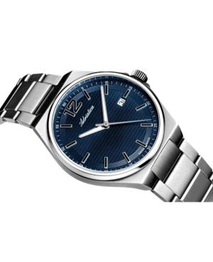 Men Classic Analog Swiss Quartz Watch ADRIATICA Blau Dial 40mm A8346.4155Q image 3