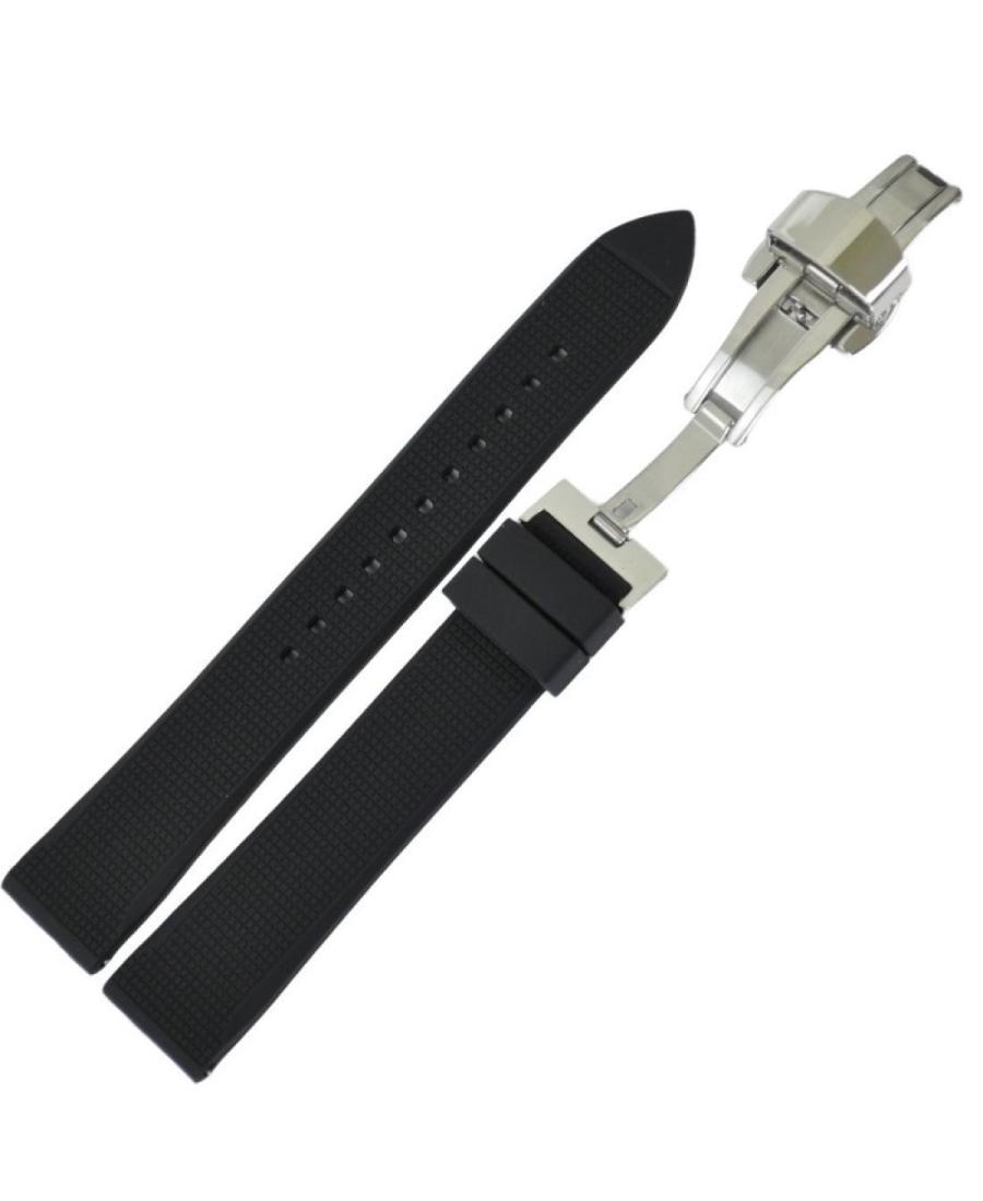 ACTIVE ACT.SL.JD094.01.18.W strap Silicone Silikon Czarny 18 mm