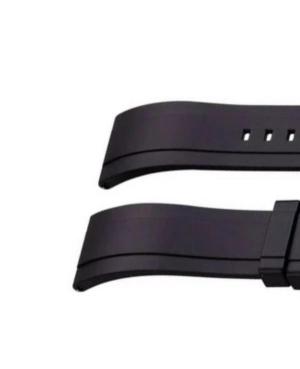 Watch Strap ACTIVE ACT.SL.JD447.01.22.W Silicone Black 22 mm image 1