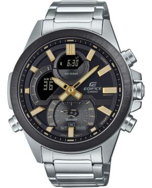 Men Functional Sports Japan Quartz Digital Watch Timer CASIO ECB-30DB-1A9EF Černá Dial 45mm