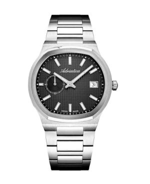 Mężczyźni Classic Analog Szwajcar automatyczny Zegarek ADRIATICA Czarny Wybierz 40mm A8349.5116A