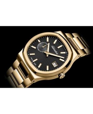 Men Classic Analog Swiss Automatic Watch ADRIATICA Schwarz Dial 40mm A8349.1114A image 3