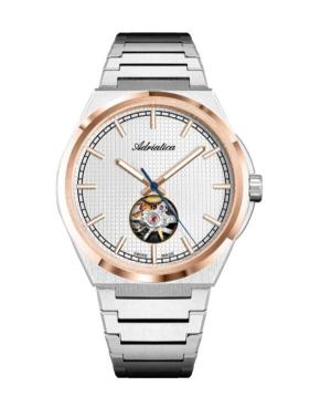 Vyriškas Classic Analog Swiss Kvarcinis - elektroninis, Solar Watch ADRIATICA Sidabras Dial 41mm A8348.R113A