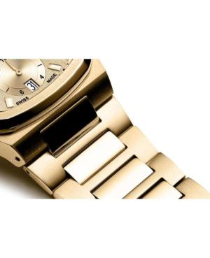 Men Classic Analog Swiss Watch Chronograph ADRIATICA Gold color Dial A8349.1111CH image 2
