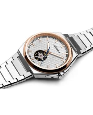 Men Classic Analog Swiss Automatic Watch ADRIATICA Silver Dial 41mm A8348.R113A image 1