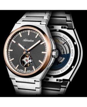 Vyriškas Classic Analog Swiss Kvarcinis - elektroninis, Solar Watch ADRIATICA Juodas Dial 41mm A8348.R116A image 5