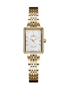 Women Classic Analog Swiss Quartz Watch APPELLA Silver Dial L50026.1113DQ