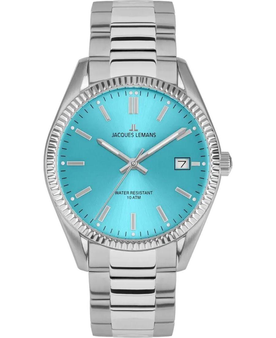 Men Quartz Analog Watch JACQUES LEMANS 50-3D