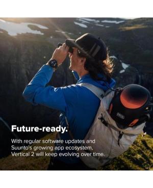 Men Smart watch Functional Sports Digital Watch Timer SUUNTO SS051209000 Schwarz Dial 49mm image 9