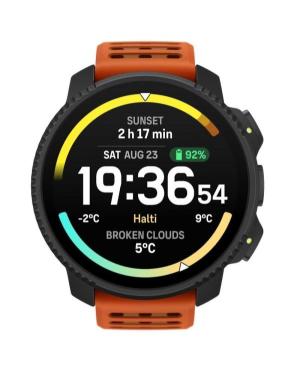 Men Sports Functional Smart watch Digital Watch Alarm SUUNTO SS051206000 Black Dial 49mm