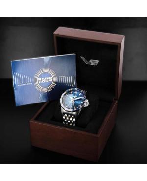 Men Diver Automatic Analog Watch VOSTOK EUROPE NH34-224A793BR Modrá Dial 46mm image 6