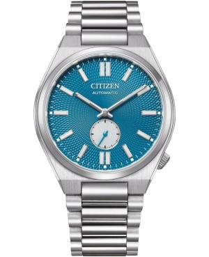 Vyriškas Klasikinis Japoniškas Kvarcinis - elektroninis, Solar Rodyklinis Watch CITIZEN NK5010-51L Mėlyna Dial 40mm