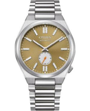 Men Klasické Japan Automatic Analog Watch CITIZEN NK5010-51X Hnědá Dial 40mm