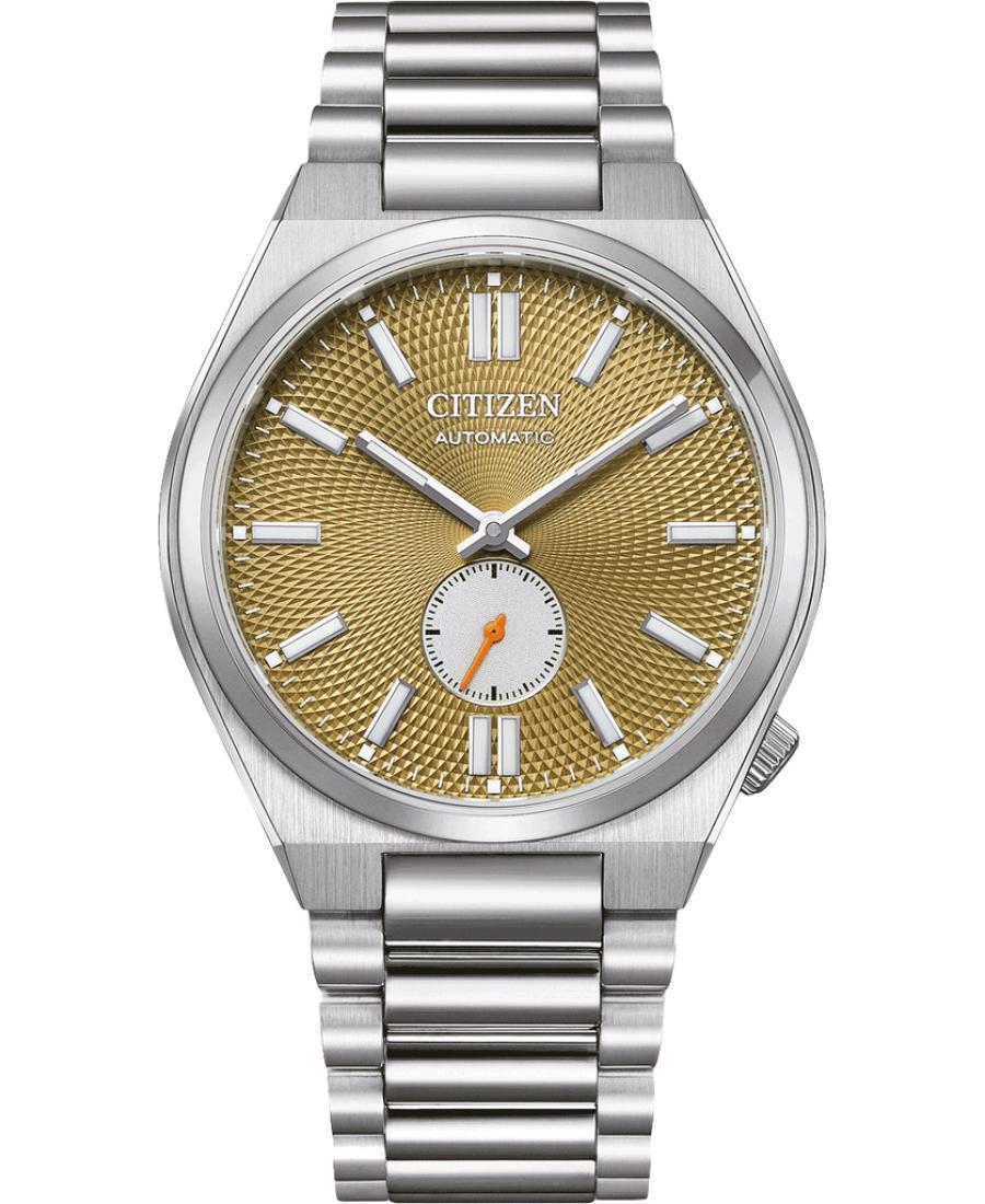 Men Klassisch Japan Automatic Analog Watch CITIZEN NK5010-51X Braun Dial 40mm