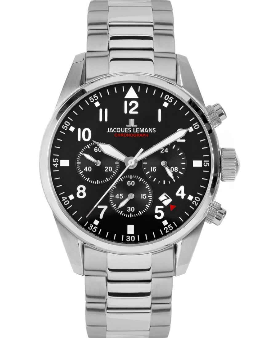 Чоловічий Класичний Наручний Годинник JACQUES LEMANS 42-2C