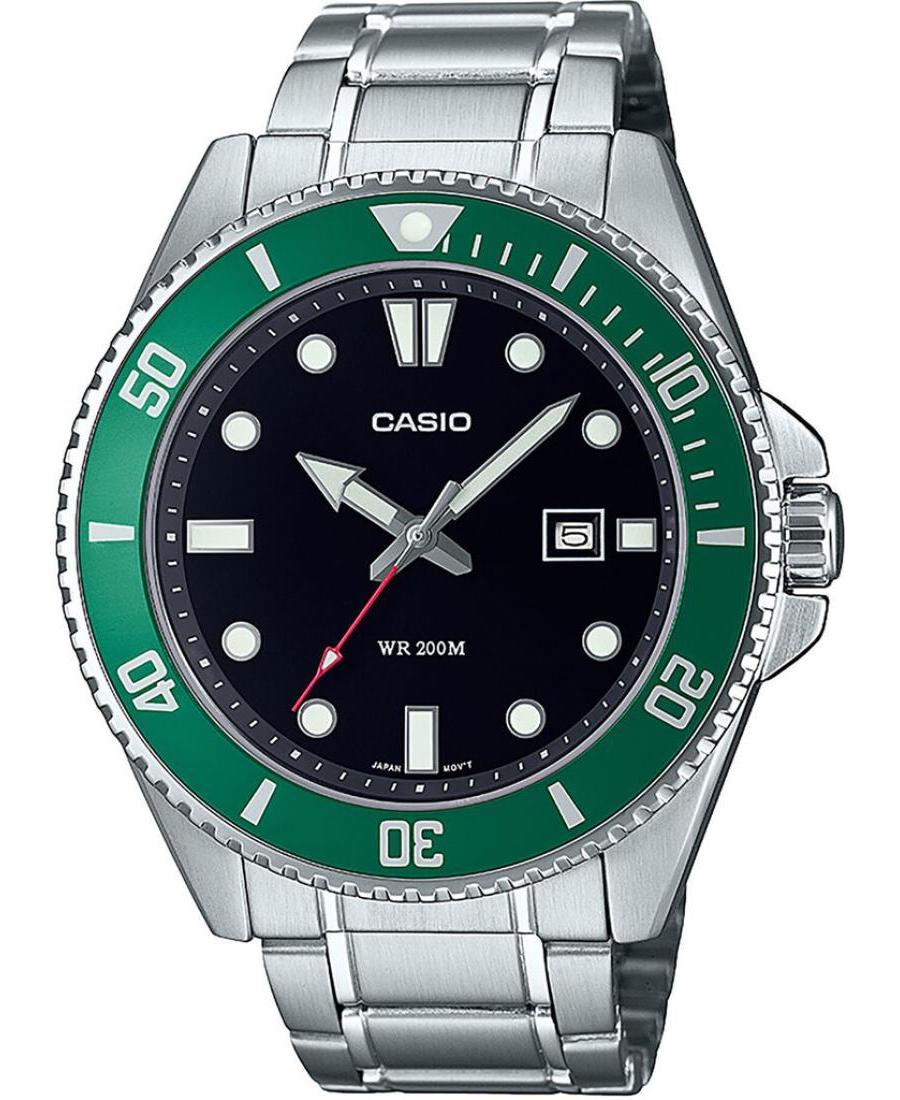 Мужские Спортивные Дайверские Наручные Часы CASIO MDV-107D-3AVEF