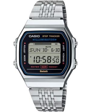 Men Classic Functional Japan Quartz Digital Watch Timer CASIO ABL-100WE-1AEF Silver color Dial 38mm