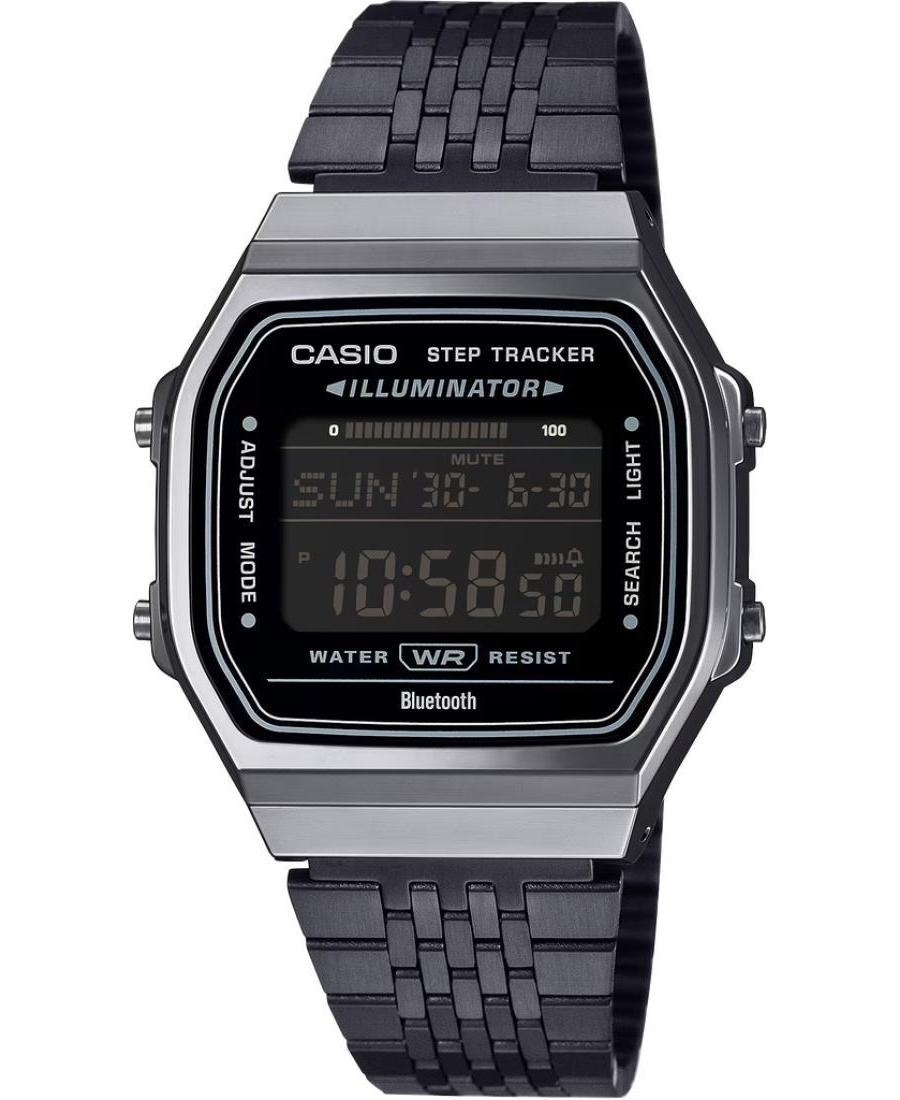 Vyriškas Klasikinis Su funkcijomis Japoniškas Kvarcinis Digital Watch Timer CASIO ABL-100WEGG-1BEF Juodas Dial 38mm