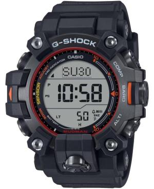 Men Functional Sports Diver Japan Eco-Drive Digital Watch Timer CASIO GW-9500MEC-1ER G-Shock Silver color Dial 53mm