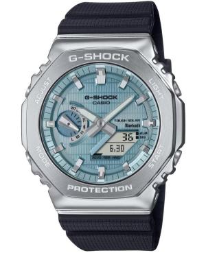 Men Functional Sports Diver Japan Quartz Analog Watch Timer CASIO GBM-2100A-1A2ER G-Shock Modrá Dial