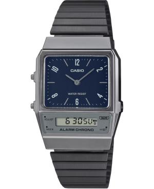 Mężczyźni klasyczny Funkcjonalny Japonia kwarcowy cyfrowe Zegarek Budzik CASIO AQ-800EB-2AEF Niebieska Wybierz 32.1mm