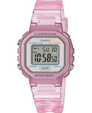 Kobiety sportowy Japonia kwarcowy cyfrowe Zegarek Budzik CASIO LA-20WHS-4AEF 35mm