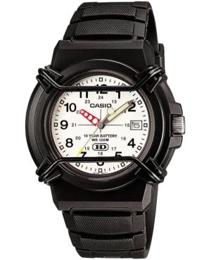 Men Japan Quartz Analog Watch CASIO HDA-600B-7BVEF Weiß Dial