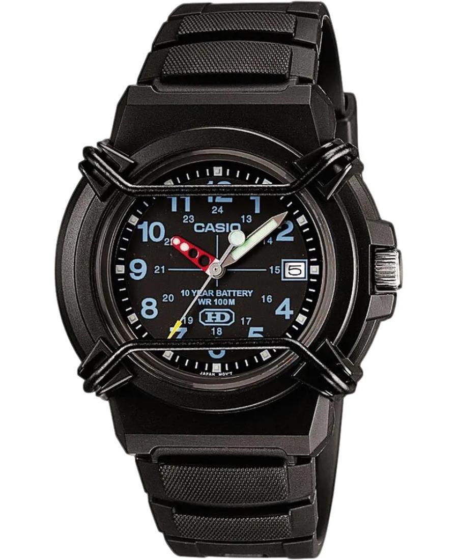 Men Japan Quartz Analog Watch CASIO HDA-600B-1BVEF Schwarz Dial