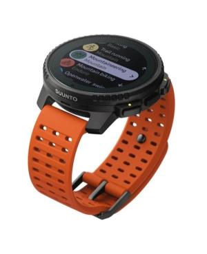 Mężczyźni Smart Zegarek sportowy Funkcjonalny bateria słoneczna cyfrowe Zegarek Timer SUUNTO SS050987000 Czarny Wybierz 49mm image 6